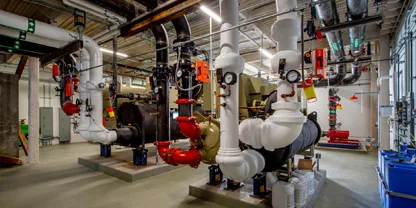 What Engineers Notice When Entering a Commercial Plant Room